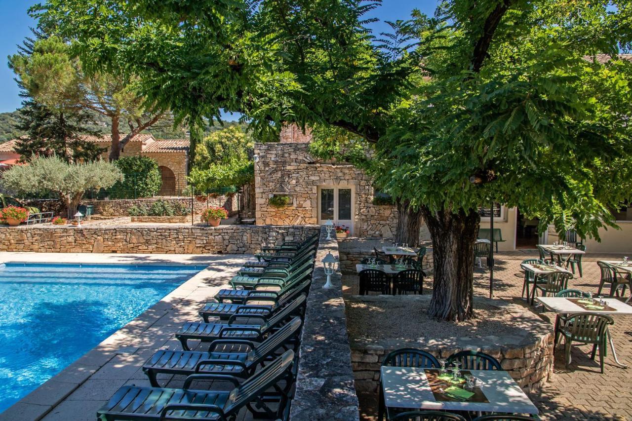 Logis Hotel Restaurant L'Escarbille Сен-Мартен-д'Ардеш Екстер'єр фото